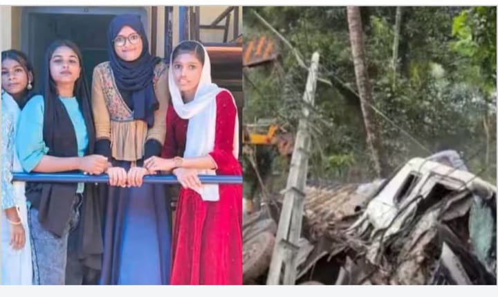 പനയമ്പാടം അപകടം: വിദ്യാർഥിനികളെ ഒരുമിച്ച് കബറടക്കും;കണ്ണീരടക്കിയാത്രാമൊഴി ചൊല്ലാൻ നാടൊരുങ്ങി