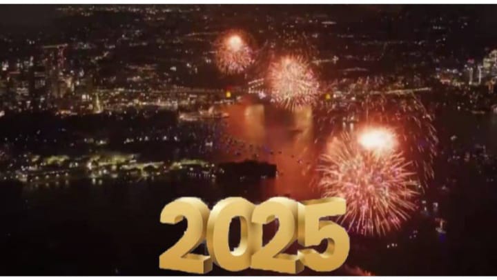 പുതുവർഷം 2025 ലോകത്ത് പിറന്നു; ആദ്യം പുതുവത്സരമെത്തിയത് റിപ്പബ്ലിക് ഓഫ് കിരിബാസിൽ