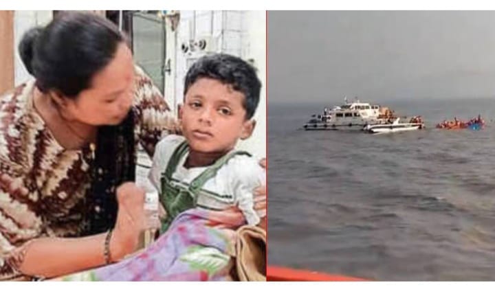മുംബൈ ബോട്ട് ദുരന്തം:രക്ഷിതാക്കളെ കാണാനില്ലെന്ന് ആറ് വയസുകാരൻ; മലയാളി ദമ്പതികളെ കാണാതായെന്ന് സംശയം
