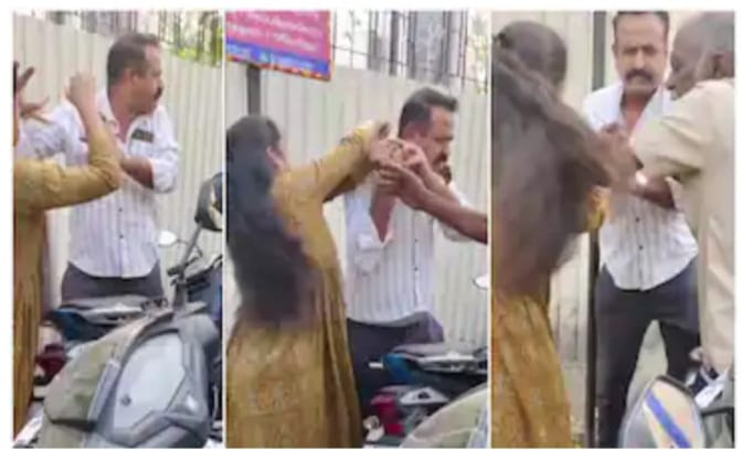 ജയിലർക്ക് നടുറോഡിൽ പെൺകുട്ടിയുടെ വക ചെരിപ്പിനടി; പിന്നാലെ സർക്കാർ ജോലിയും തെറിപ്പിച്ചു