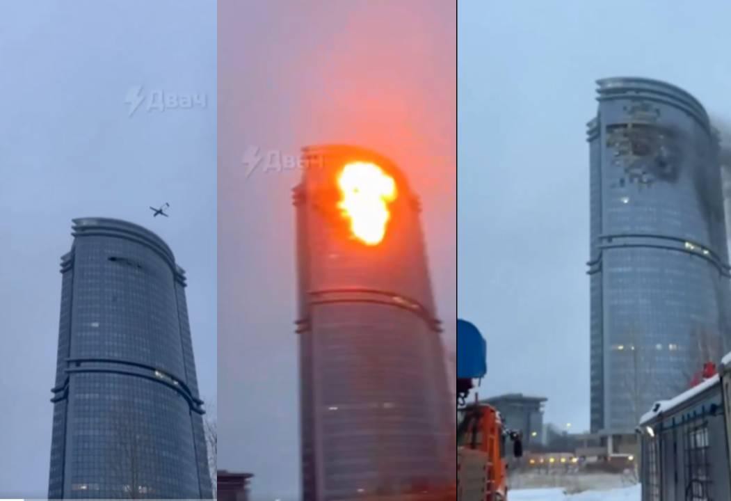 റഷ്യയില്‍ 9/11-ന് സമാനമായ ആക്രമണം, ഇടിച്ചുകയറ്റിയത് ഡ്രോണുകള്‍, വിമാന സര്‍വീസ് തടസപ്പെട്ടു