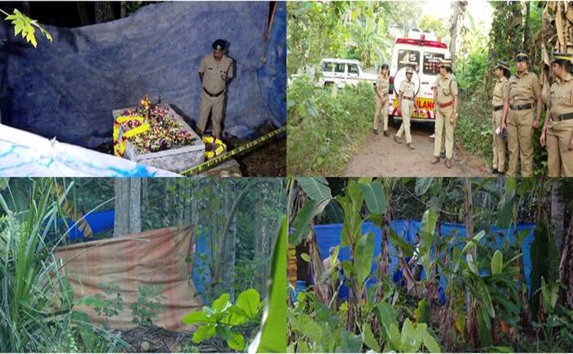 ഗോപന്സ്വാമിയുടെ കല്ലറ തുറന്നു ; ഇരിക്കുന്ന നിലയില് മൃതദേഹം കണ്ടെത്തി