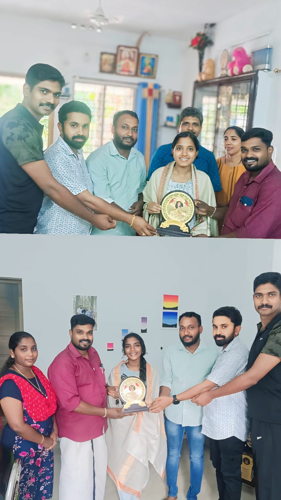 സംസ്ഥാന കലോത്സവ വിജയികളെ ആദരിച്ചു