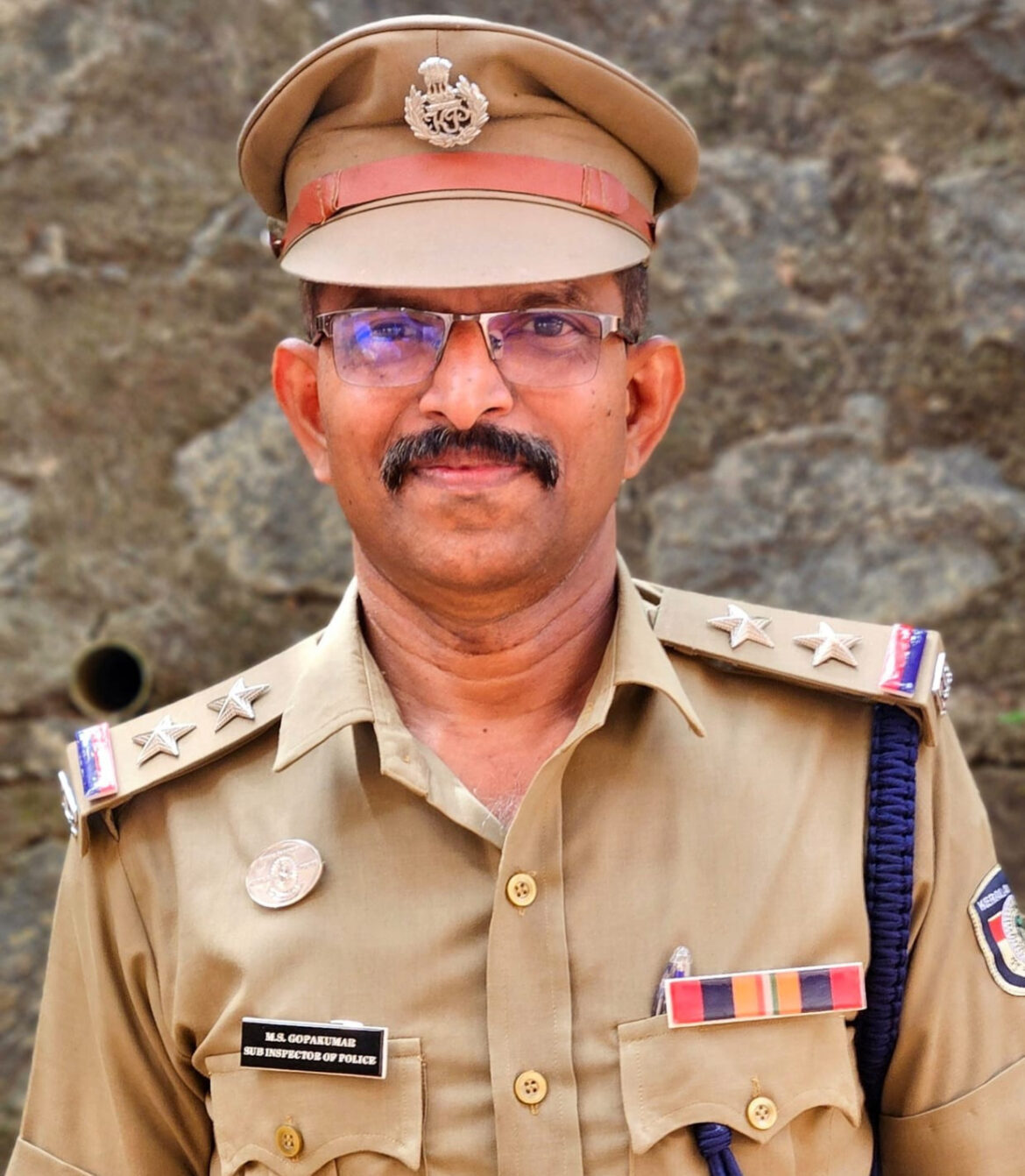 രാഷ്ട്രപതിയുടെ മെഡൽ കോട്ടയം ജില്ലാ ലീഗൽ സെല്ലിലെ എസ്.ഐ എം.എസ് ഗോപകുമാറിന്.