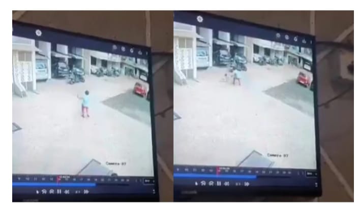 വൈറൽ വീഡിയോ :പതിമൂന്നാം നിലയില് നിന്ന് താഴേക്ക് പതിച്ച രണ്ടു വയസുള്ള കുട്ടിയെ പാഞ്ഞടുത്ത ആൾ കൈയിൽ കോരിയെടുത്ത് രക്ഷിച്ചു