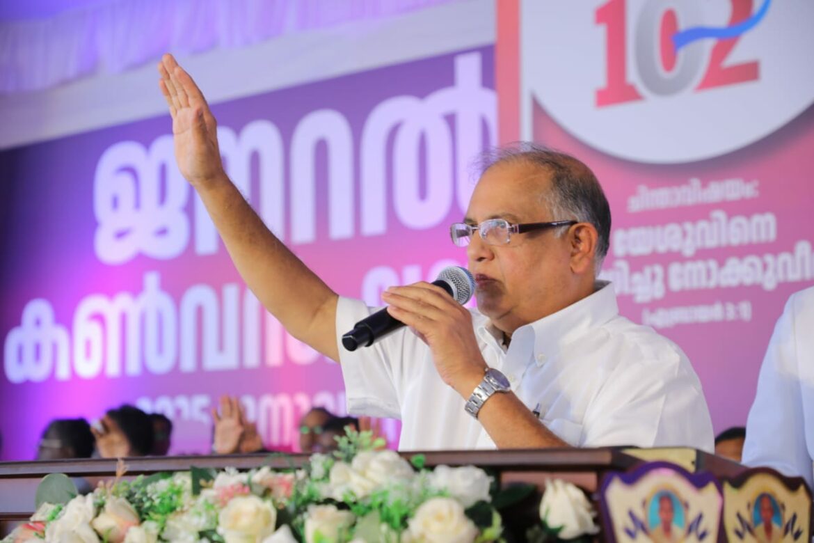 ബൈബിൾ പ്രസംഗിക്കുന്നവർ അതിനനുസരിച്ച് ജീവിക്കണം: റവ. സണ്ണി താഴാംപള്ളം