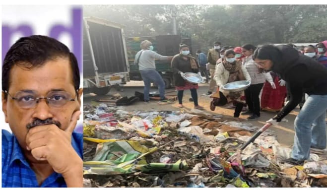 “ഈ വൃത്തികെട്ട സമ്മാനം എന്തുചെയ്യണമെന്ന് അദ്ദേഹത്തോട് ചോദിക്കും”; കെജ്രിവാളിൻ്റെ വസതിക്ക് മുന്നിൽ മാലിന്യം നിക്ഷേപിച്ച് സ്വാതി മലിവാൾ