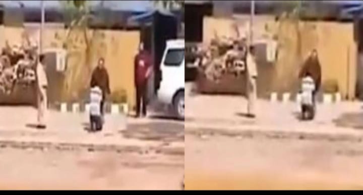 ഡ്രൈവർക്ക് മുൻ മുഖ്യമന്ത്രിയുടെ മകളുടെ അസഭ്യ വർഷവും ചെരിപ്പുകൊണ്ടുള്ള അടിയും; വീഡിയോ വൈറലായതോടെ വിശദീകരണം