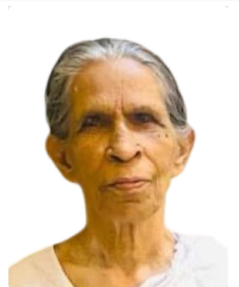 ഇലന്തൂർ മേലേക്കാലിൽ മറിയാമ്മ മാത്യു നിത്യതയിൽ സംസ്കാരം തിങ്കളാഴ്ച