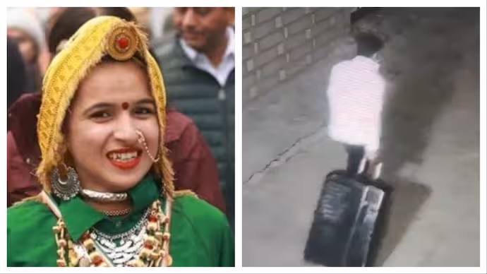 ഹിമാനിയുടെ മൃതശരീരമടങ്ങിയ പെട്ടിയുമായി പോകുന്ന വീഡിയോ പുറത്ത്; ആൺ സുഹൃത്തിനെ പോലീസ് അറസ്റ്റ് ചെയ്തു