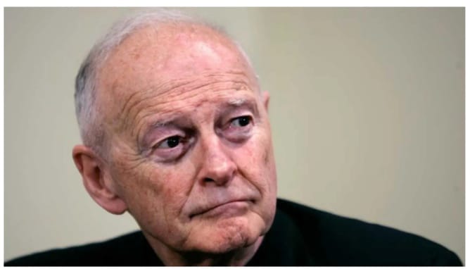 ലൈംഗികാരോപണം നേരിട്ട മുന്‍ വാഷിങ്ടണ്‍ ആര്‍ച്ച് ബിഷപ്പ് തിയോഡോര്‍ മക്കാരിക്ക് അന്തരിച്ചു