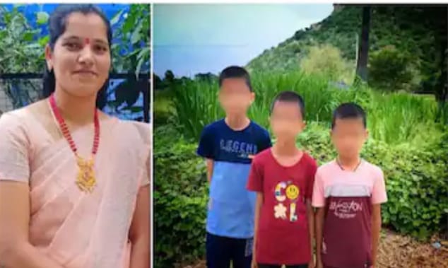 പൂര്‍വ്വ വിദ്യാര്‍ഥി സംഗമത്തില്‍ മുന്‍ കാമുകനുമായി വീണ്ടും അടുത്തു; ഒന്നിച്ച് ജീവിക്കാൻ 3 മക്കളെ കൊലപ്പെടുത്തി