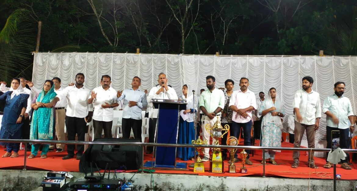 ഐപിസി പാമ്പാടി സെന്റർ സൺഡേ സ്കൂളിന്റെയും പി വൈ പി യുടെയും സംയുക്ത പ്രവർത്തന ഉദ്ഘാടനം നടന്നു