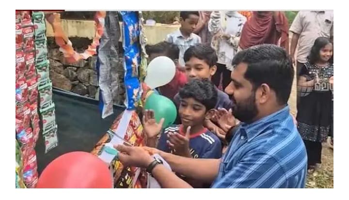 അവധിയാഘോഷം ഇരട്ടി മധുരമാക്കി കുട്ടിക്കൂട്ടത്തിന്റെ കട സ്ഥലം എംഎൽഎ ഉത്ഘാടനം ചെയ്തു