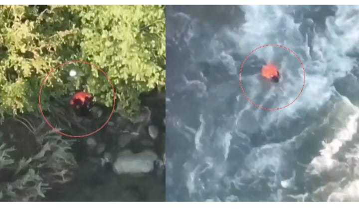 രക്ഷപ്പെടാനായി നദിയിലേക്ക് ചാടി; ജമ്മു കശ്മീരിൽ ഭീകരരുമായി ബന്ധമുള്ള യുവാവ് മരിച്ചു