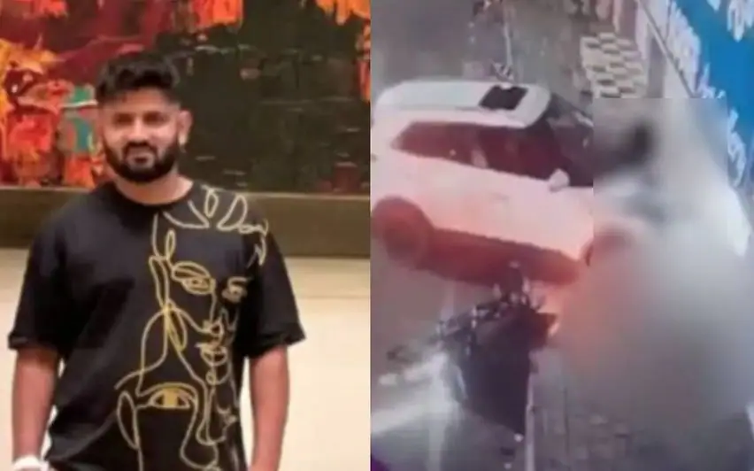 സിഗരറ്റ് വാങ്ങിനല്കാൻ വിസമ്മതിച്ച ടെക്കി യുവാവിനെ കാര് കയറ്റി കൊന്നു, വീഡിയോ
