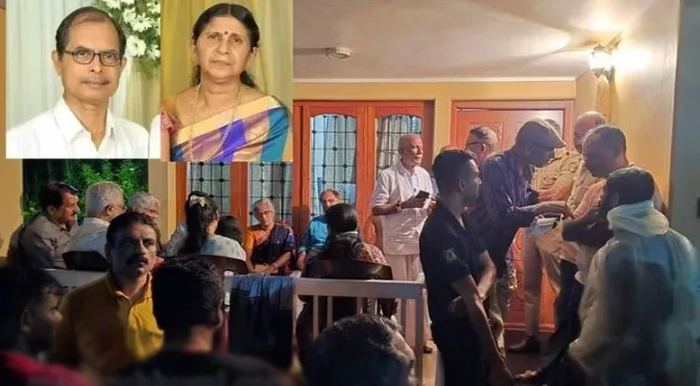 മന്ത്രി എ.കെ. ശശീന്ദ്രന്റെ സഹോദരിയുടെ മകളും ഭർത്താവും വീട്ടിൽ മരിച്ചനിലയില്; കത്തിക്കരിഞ്ഞ് മൃതദേഹങ്ങള്