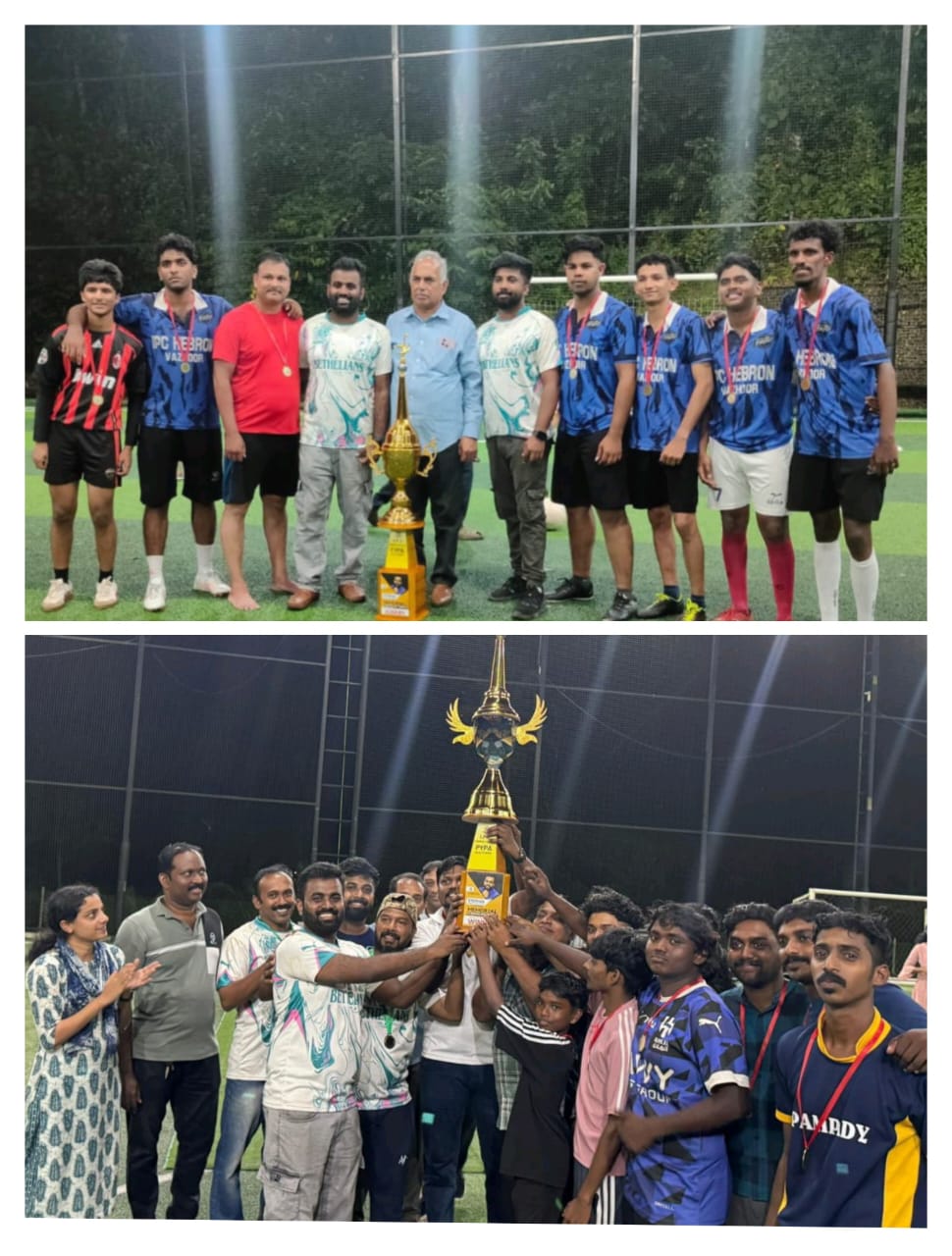 ഐപിസി പാമ്പാടി സെന്റർ പിവൈപിഎ ഫുട്ബോൾ, ക്രിക്കറ്റ് ടൂർണ്ണമെന്റ് നടത്തി