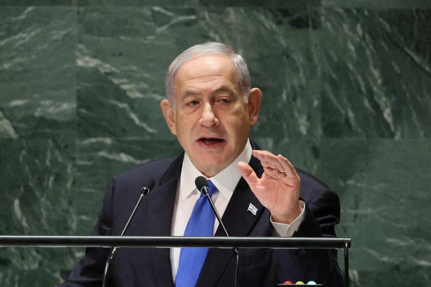 ഹമാസിനെ ഇല്ലാതാക്കും വരെ യുദ്ധം തുടരും: യുഎന്നില്‍ നെതന്യാഹു; നിരവധി രാജ്യങ്ങളുടെ പ്രതിനിധികള്‍ ഇറങ്ങിപ്പോയി