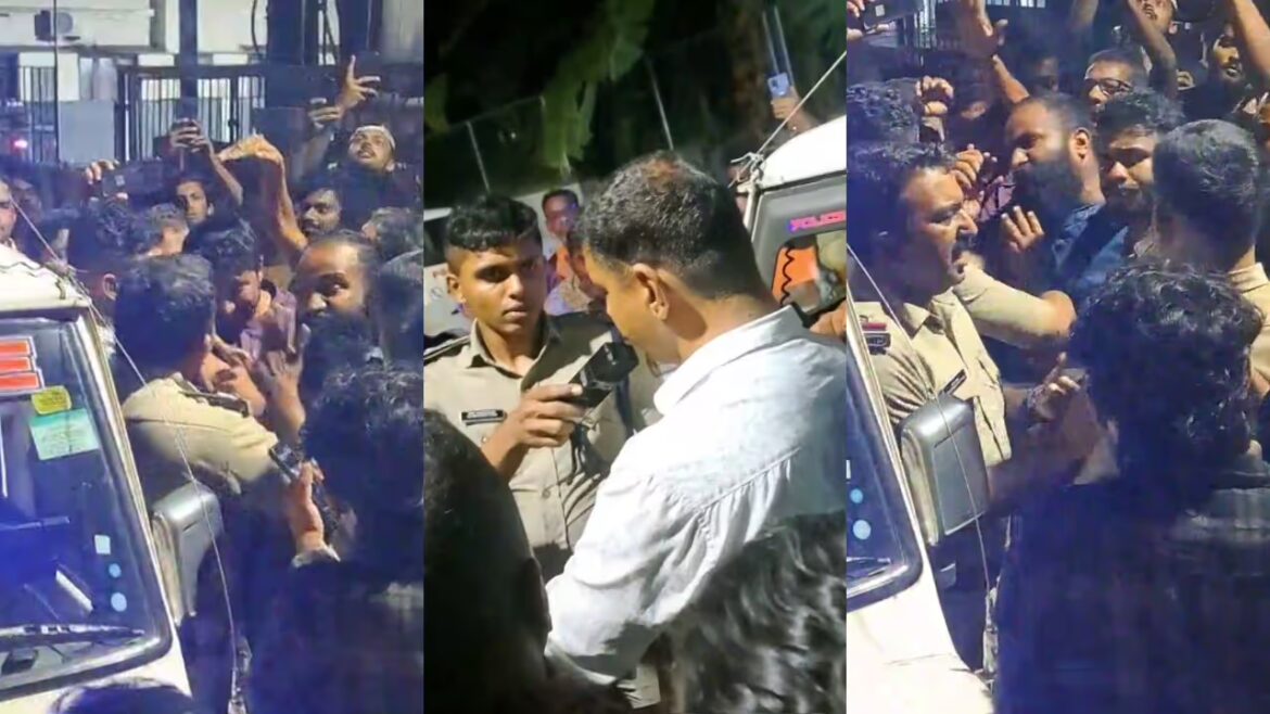 അടിച്ച് ഫിറ്റായി സ്വന്തം കാറില് ചെക്കിങ്ങിനിറങ്ങി; മോട്ടോർ വെഹിക്കിള് ഇൻസ്പെക്ടറെ നാട്ടുകാർ പിടികൂടി