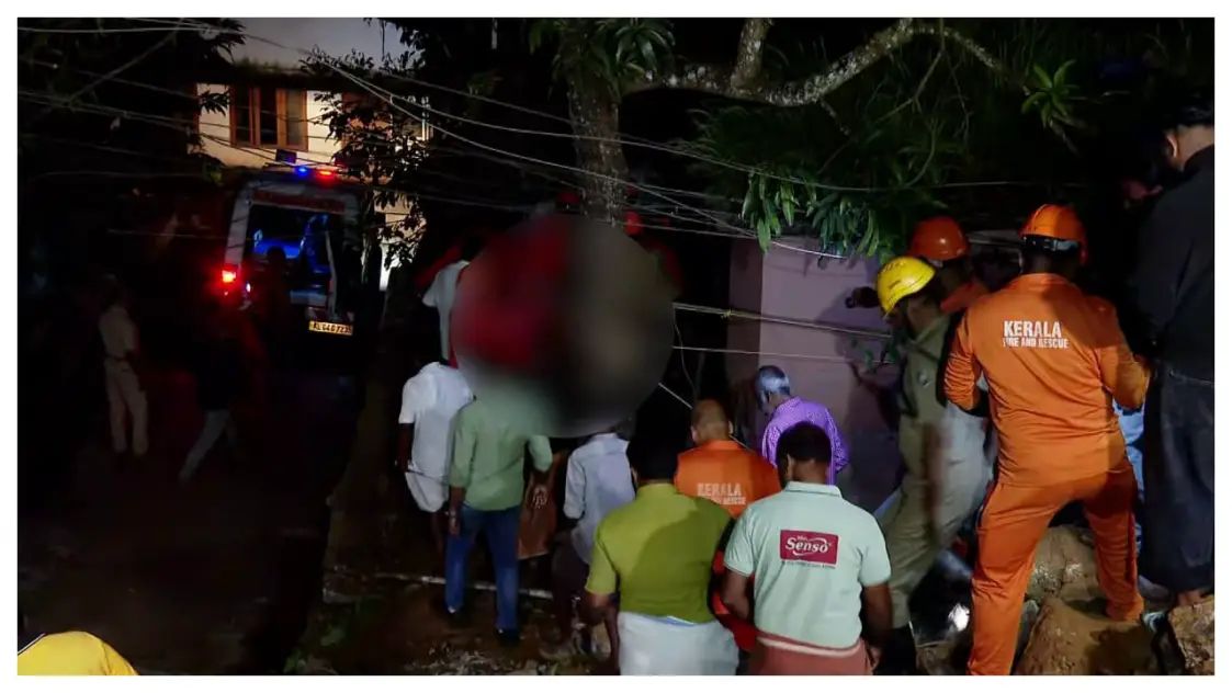 ഒരു രാത്രി മുഴുവൻ നീണ്ട രക്ഷാപ്രവര്‍ത്തനം വിഫലം; ദമ്പതിമാരില്‍ ഭ‍ര്‍ത്താവ് മരിച്ചു, ഭാര്യയെ ആശുപത്രിയിലേക്ക് മാറ്റി
