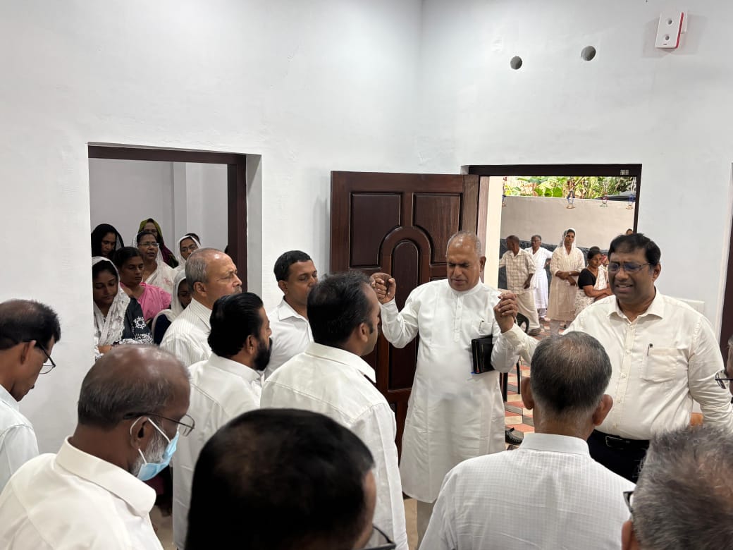 ഐപിസി പാമ്പാടി ബെഥേൽ സഭക്ക് പുതിയ പാഴ്സനേജ്