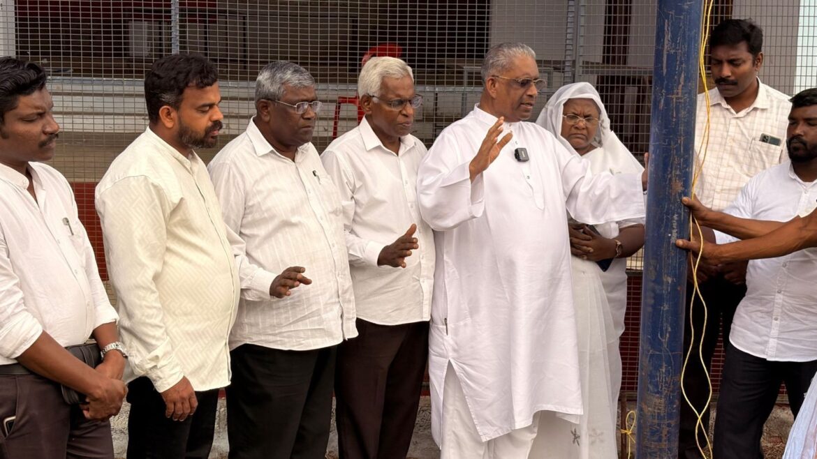 WME 77-മത്‌ കരിയംപ്ലാവ് കൺവൻഷൻ: പന്തൽ നിർമാണം ആരംഭിച്ചു