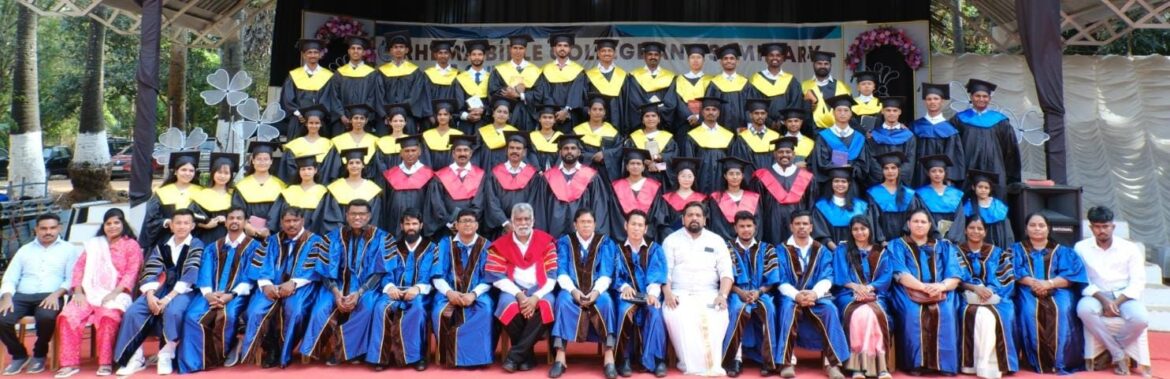 റീമാ ബൈബിൾ കോളേജ് ബിരുദദാന ചടങ്ങ് നടന്നു