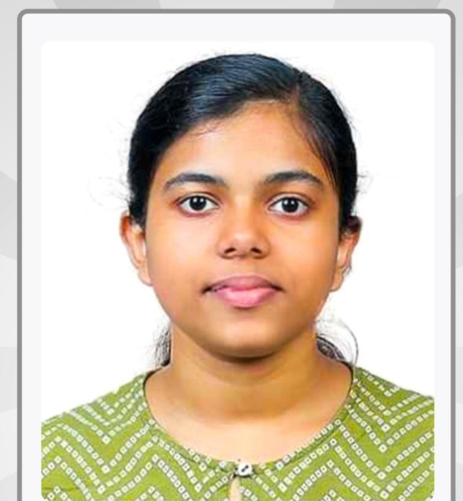 രൂപ കെ. വിനോദിന് മുഖ്യമന്ത്രിയുടെ പ്രതിഭ സ്കോളർഷിപ്പ്; ഒരു ലക്ഷം രൂപ