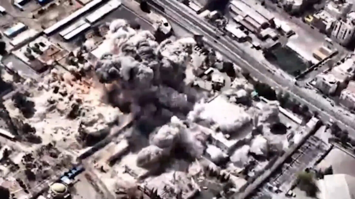 പാമ്പിന്റെ തല വെട്ടി മാറ്റി; ഐആര്‍ജിസി ആസ്ഥാനം തകര്‍ത്തെന്ന് അമേരിക്കന്‍ സൈന്യം