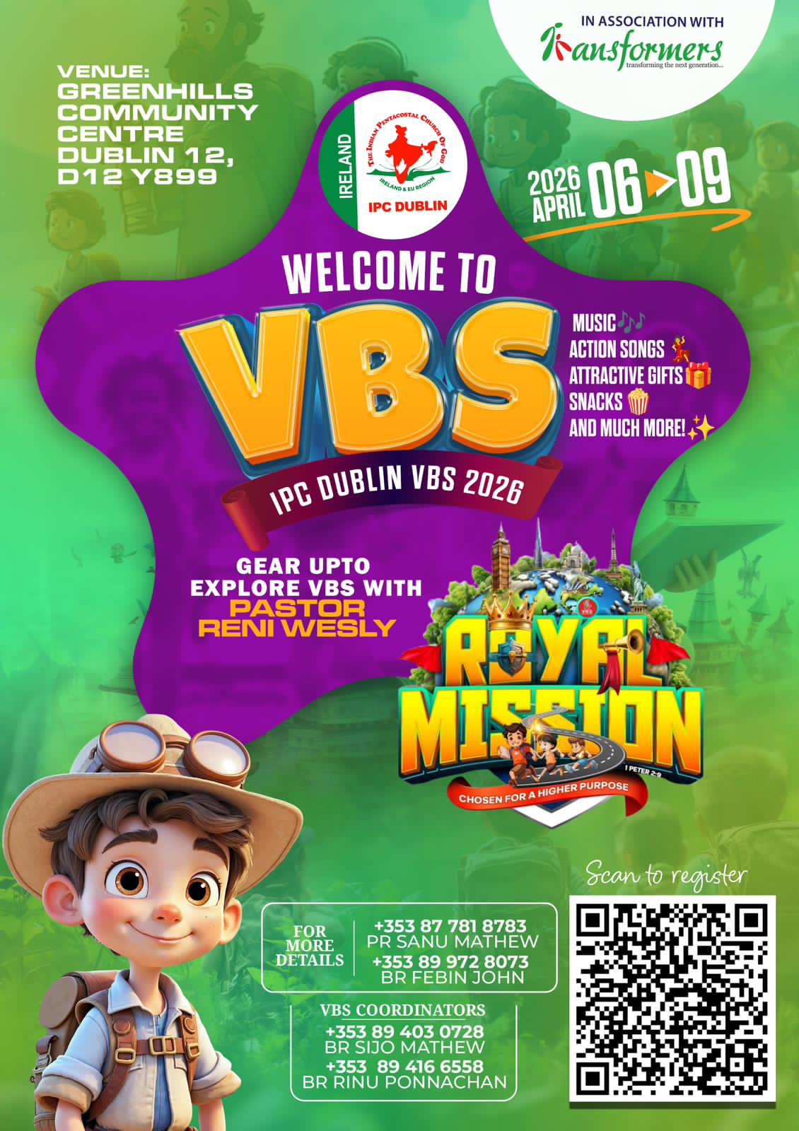 ഡബ്ളിനിൽ വിബിഎസ്