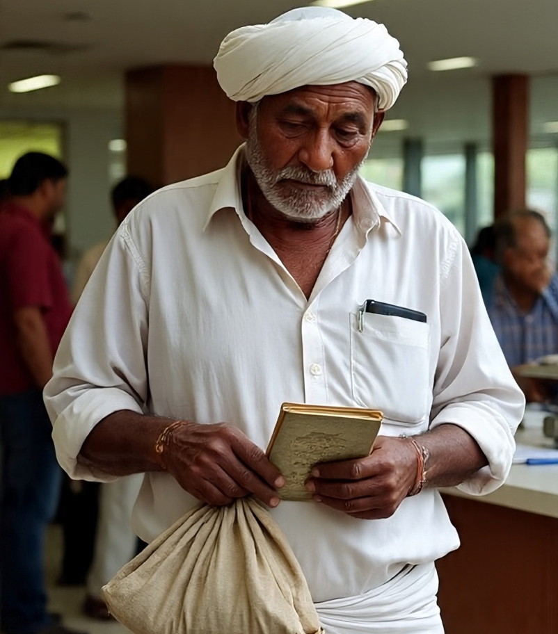 19300 രൂപ എടുക്കാൻ അക്കൗണ്ട് ഉടമയെ കൊണ്ടുവരൂ എന്ന് ബാങ്ക്; സഹോദരിയുടെ അസ്ഥികൂടവുമായി സഹോദരൻ