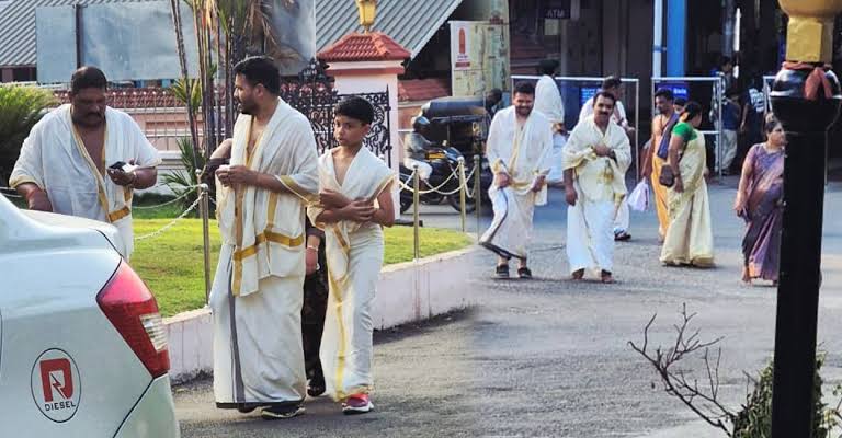 അപ്പൻ്റെ വഴികളിലൂടെയല്ല മകൻ, പിണറായിയുടെ മകൻ വിവേക് ഗുരുവായൂരിൽ ക്ഷേത്ര ദർശനം നടത്തി