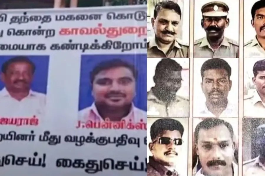 ലോക്ഡൗൺ സമയത്ത് കടയടയ്ക്കാത്ത ഉടമയെയും മകനെയും 10 പോലീസുകാർ ചേർന്ന് തല്ലിക്കൊന്നു; 9 പേരെ തൂക്കിക്കൊല്ലാൻ കോടതി വിധി