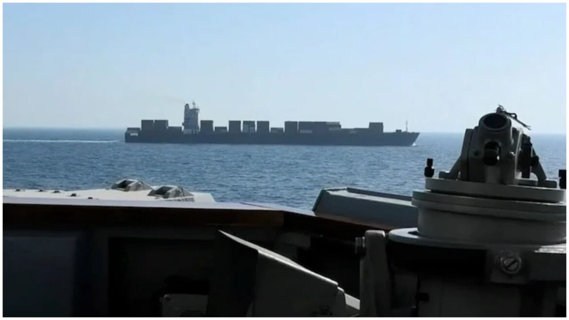 ഹോർമുസ് കടലിടുക്കിൽ ഇറാന്റെ ചരക്ക് കപ്പൽ പിടിച്ചെടുത്ത് യുഎസ്