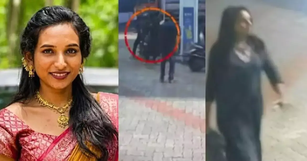 കാറിന് തീപിടിച്ച് മരിച്ച സോന നേരത്തെ പമ്പിലെത്തി കന്നാസില്‍ പെട്രോള്‍ വാങ്ങി; സിസിടിവി ദൃശ്യങ്ങള്‍ പുറത്ത്‌