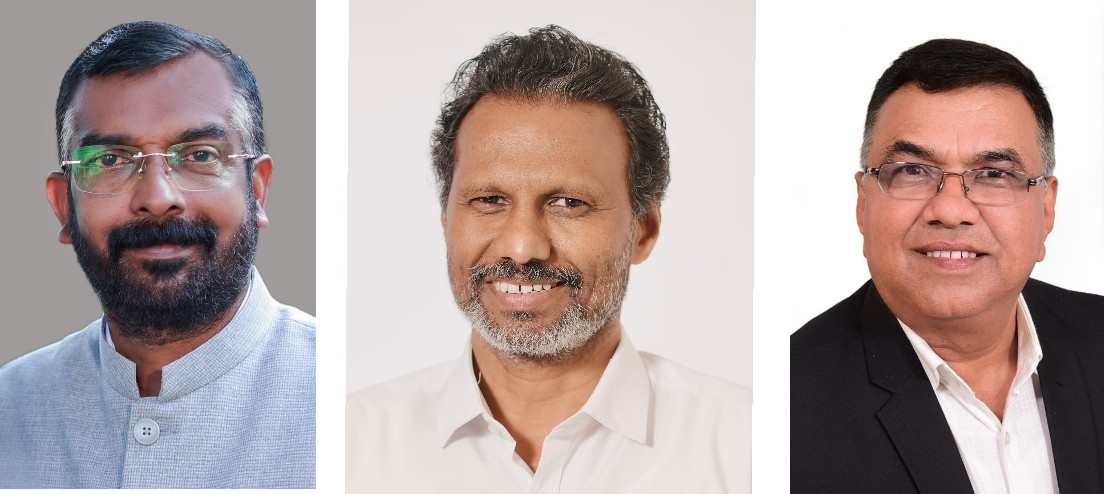 ജെ. സജി, ആർ. സനൽകുമാർ, എം.ടി. സൈമൺ എന്നിവർ വീണ്ടും എജി മേഖലാ ഡയറക്ടർമാർ