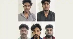 മൂവാറ്റുപുഴയില് യുവതിയെ 15 കിലോമീറ്ററോളം മാരകായുധങ്ങളുമായി പിന്തുടര്ന്ന് ആക്രമിക്കാൻ ശ്രമം; 5 യുവാക്കള് അറസ്റ്റില്