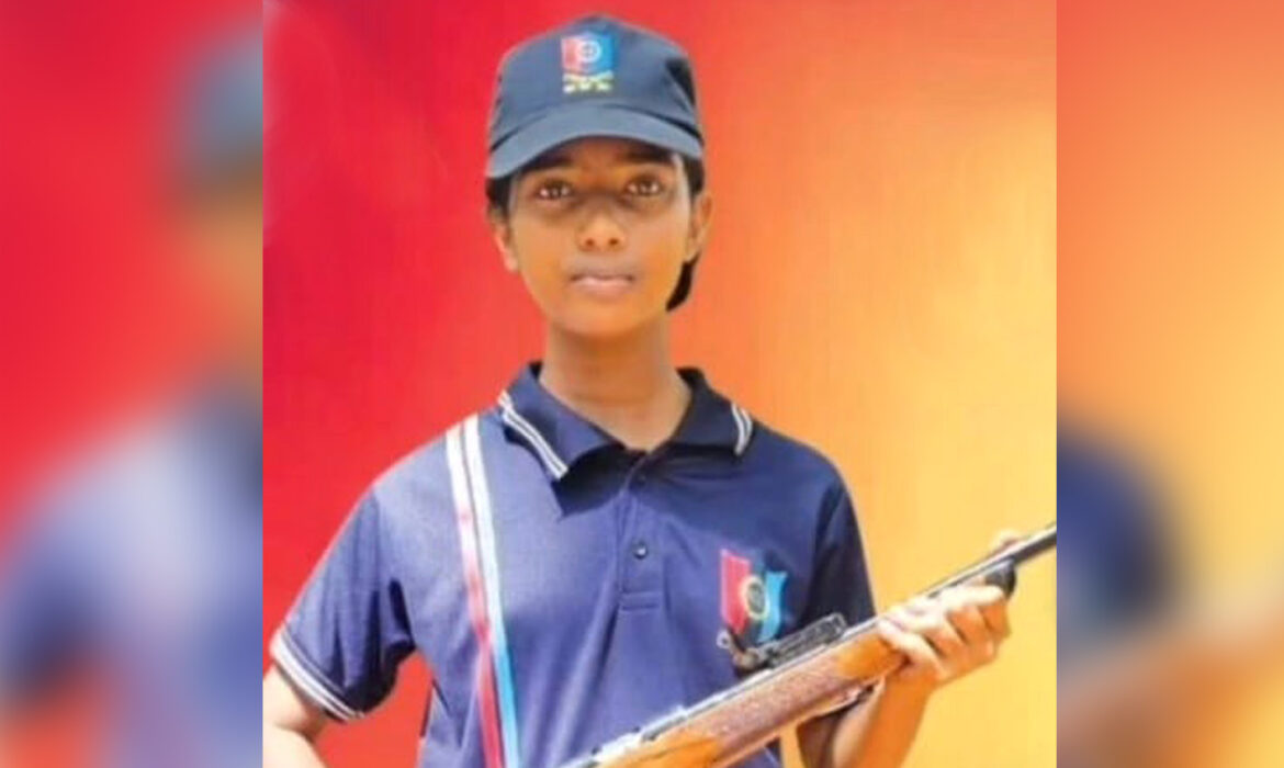 ദേശീയ തല സൈനിക ക്യാമ്പ് ഫയറിങില്‍ തിളങ്ങി അലീന
