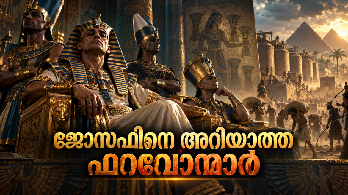 ജോസഫിനെ അറിയാത്ത ഫറവോന്മാർ