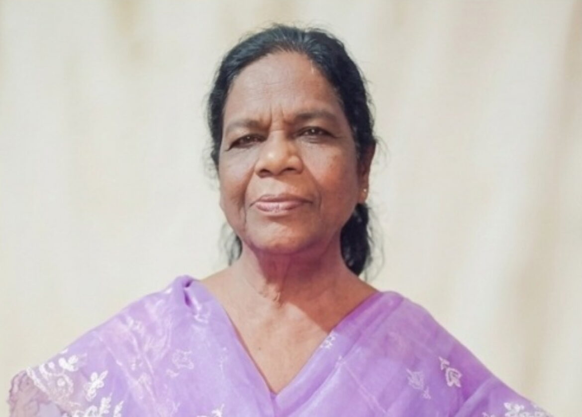 ഹരിയാനയിലെ സുവിശേഷ പ്രവർത്തക സാറാമ്മ ശശി നിതൃതയിൽ