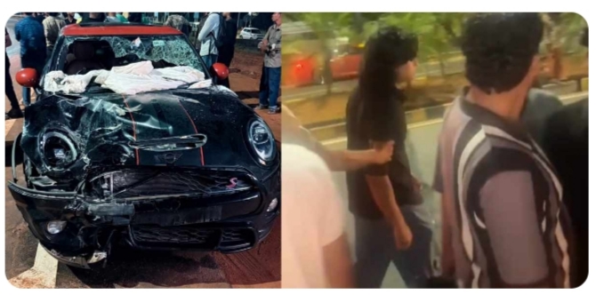 അമിത വേഗതയിലെത്തിയ മിനി കൂപ്പര് സ്കൂട്ടറില് ഇടിച്ച് അപകടം; നെടുമ്പാശ്ശേരിയില് 3 പേര്ക്ക് ദാരുണാന്ത്യം