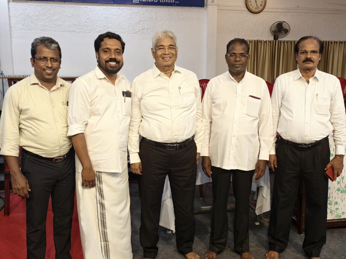 ഐ.പി.സി തിരുവല്ല സെൻ്റർ: കെ.സി ജോൺ പ്രസിഡൻ്റ് അജു അലക്സ് സെക്രട്ടറി