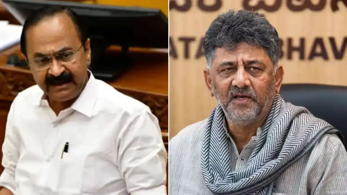 വി.ഡി സതീശനെയും തന്നെയും ലക്ഷ്യമിട്ട് ഒളിക്യാമറ നീക്കം; വ്യവസായി എത്തിയത് മെറ്റാ ഗ്ലാസ് ധരിച്ചെന്ന് ഡി.കെ ശിവകുമാര്