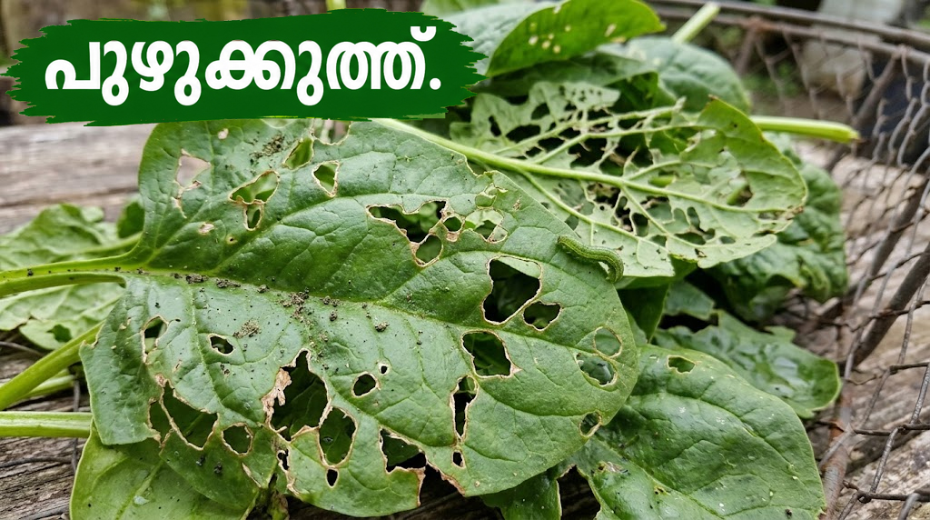 വയൽ ഒന്ന്; അതിൽ വിഷചീരയും നല്ല ചീരയും